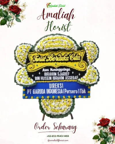 Papan Bunga Duka di Pasangsari